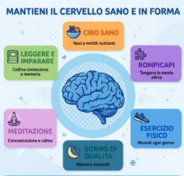 Consigli e strategia per mantenere il cervello in forma